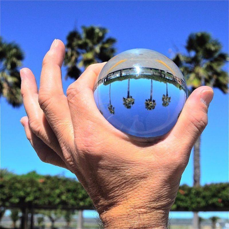 Lens Ball Crystal - Кристаллическая сфера 3 см для фотосъемки,