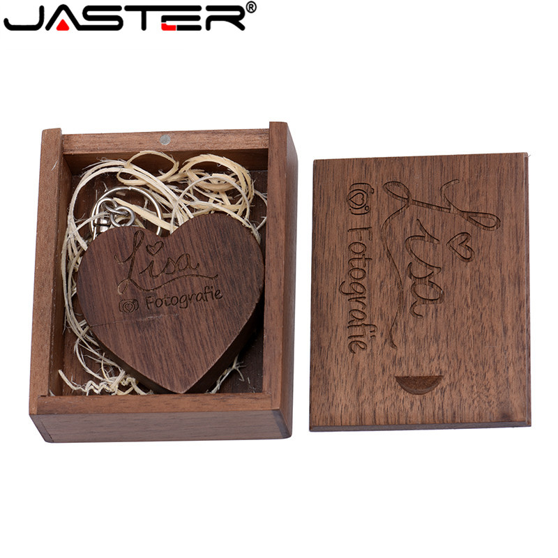 Photography Of Memories - JASTER USB 2.0 деревянный флэш-накопитель с