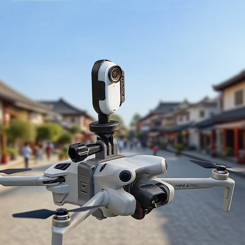 Dji Drone Mini 4 Pro - Кронштейн спортивной камеры для Gopro/insta360 GO/DJI