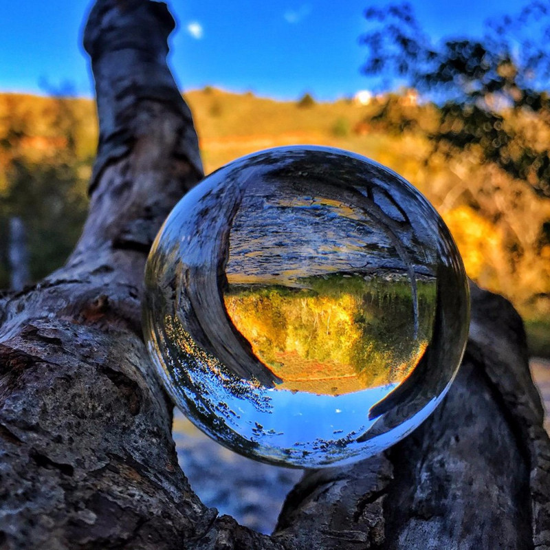 Lens Ball Crystal - Прозрачный шар для люстры, 30-100 мм,
