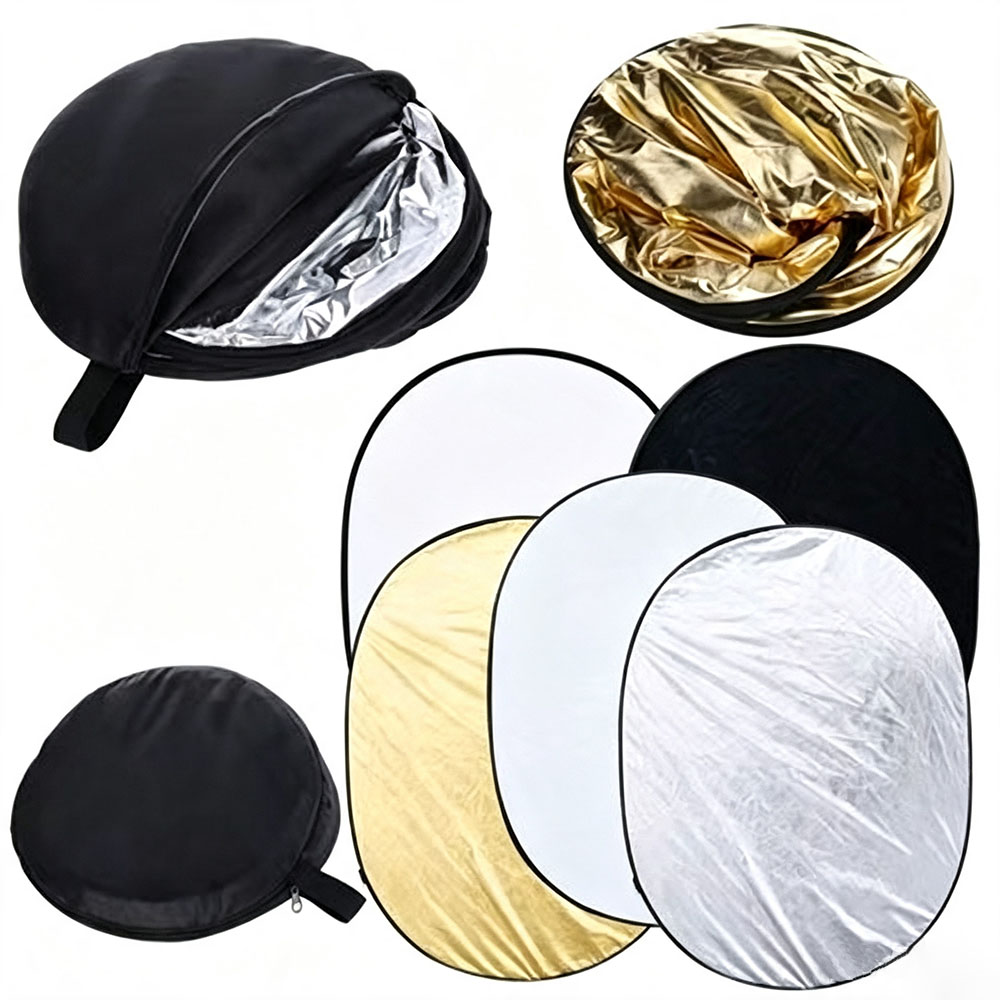 Reflector 5 In 1 - Портативный складной светоотражатель-диффузор для фотосъемки 5-в-1