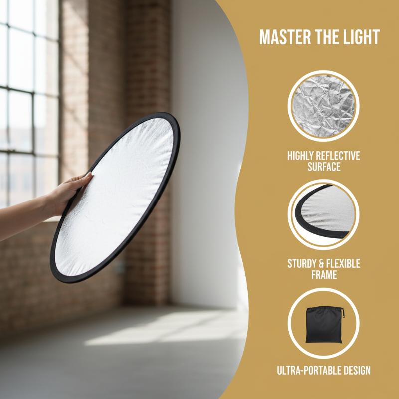 Reflector 5 In 1 - 5 в 1 круглый складной светоотражатель