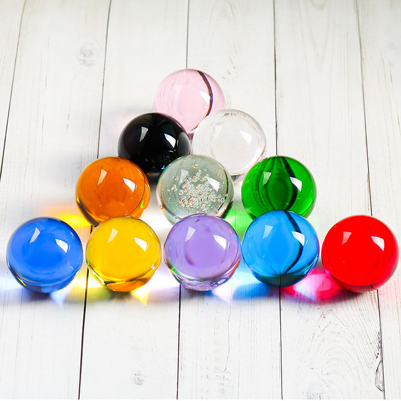 10 цветов 30 мм глобус люстра  – обзор и цена Lens Ball Crystal