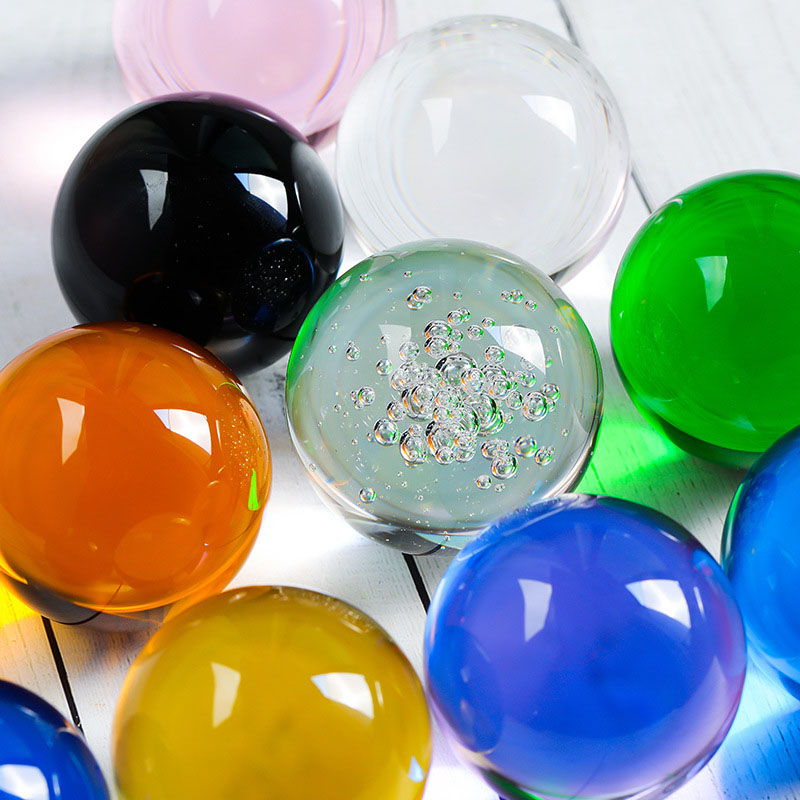 10 цветов 30 мм глобус люстра  – обзор и цена Lens Ball Crystal