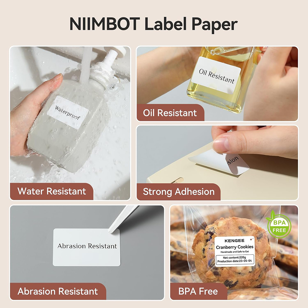 Термоэтикетка NIIMBOT для B1 B – обзор и цена Photography Logo