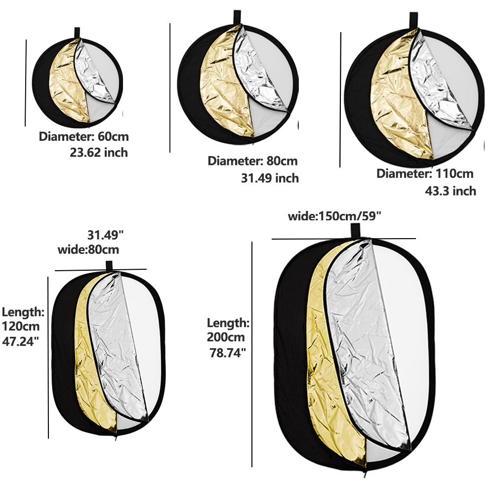 АМБИТФУЛЬНЫЕ круглые отражател – обзор и цена Reflector 5 In 1