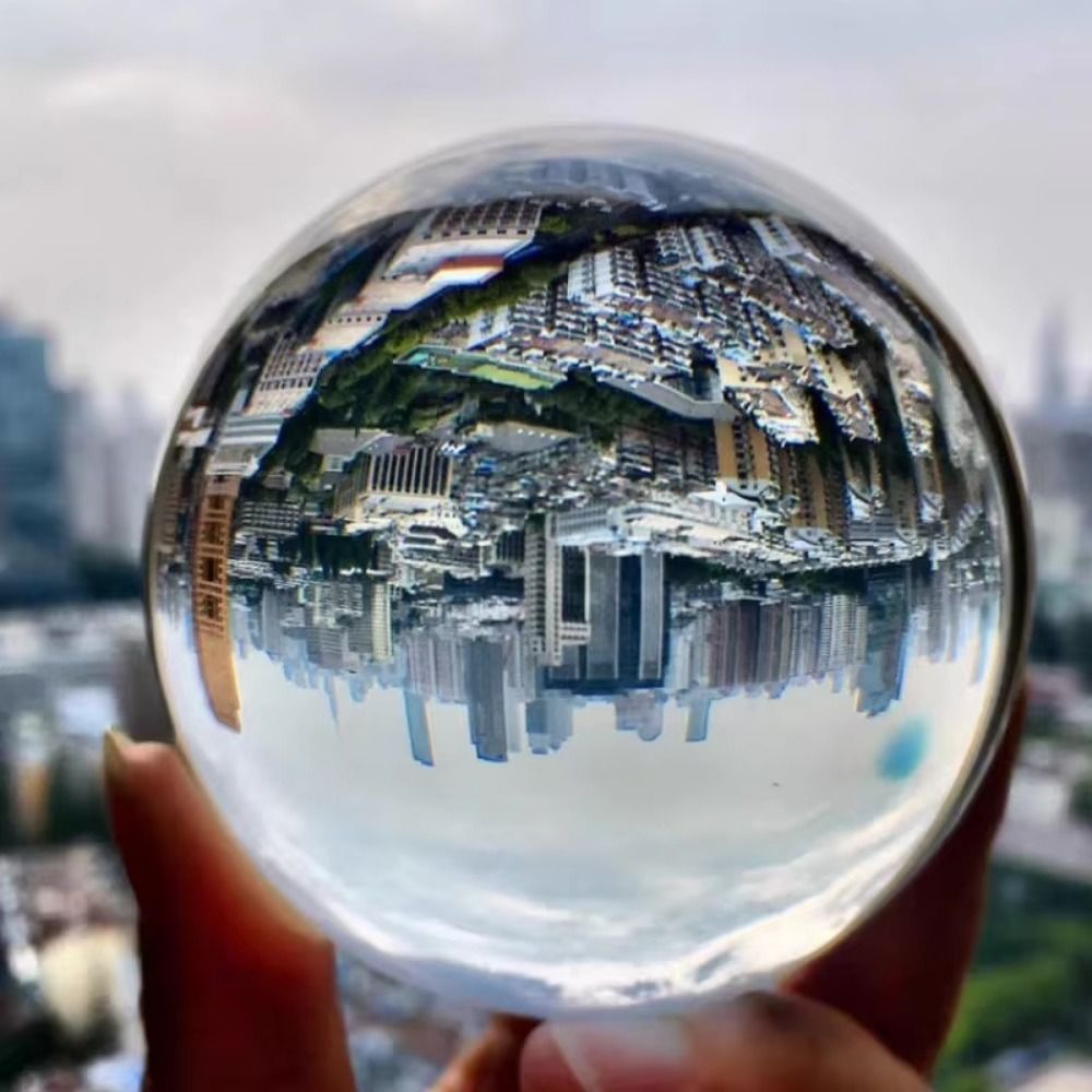 Декоративный шар из прозрачног – обзор и цена Lens Ball Crystal