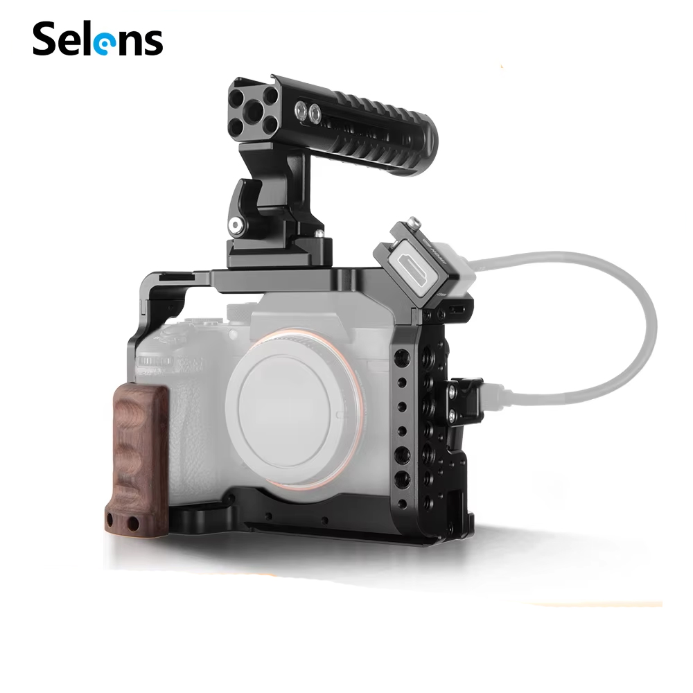 Selens a7iii a7r3 a7m3 Клетка  – обзор и цена Camera Cage Rig