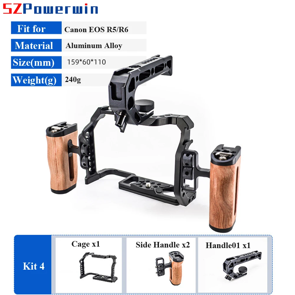 Кейдж Powerwin для камер Canon – обзор и цена Camera Cage Rig