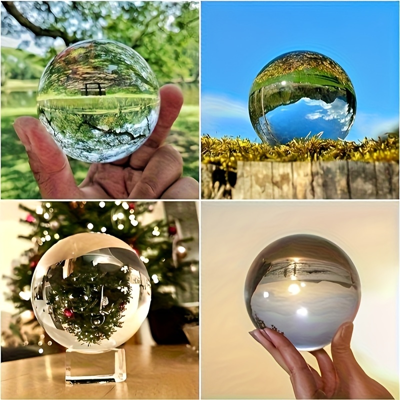 Прозрачный шар для линз, хруст – обзор и цена Lens Ball Crystal