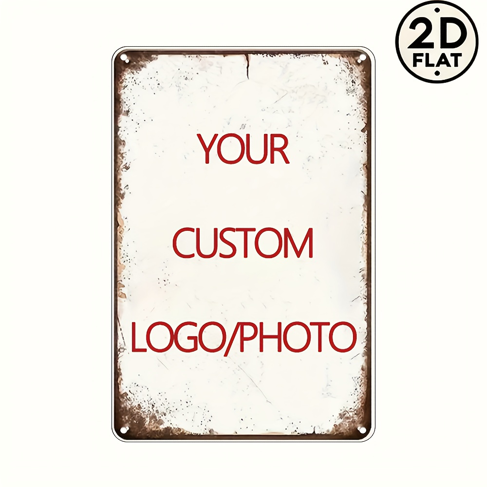 Металлическая табличка на зака – обзор и цена Photography Logo